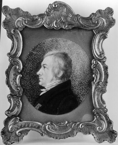 Portrait of Johan Ernst Welhaven, 1823. Directorate for Cultural Heritage.